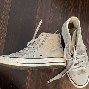 Women’s suede high top converse sneakers